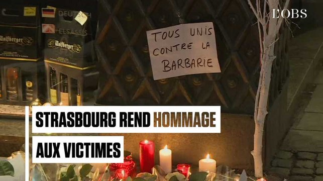 Après la fusillade à Strasbourg, l'hommage aux victimes