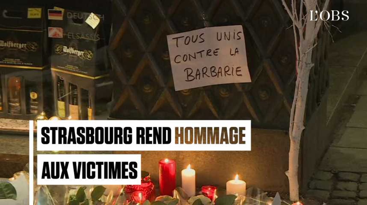 Après la fusillade à Strasbourg, l'hommage aux victimes