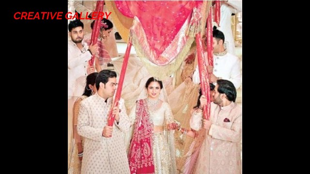 Isha Ambani and Anand Piramal Wedding Photos || Mukesh Ambani Daughter