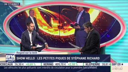 Le Regard sur la Tech: Les petites piques de Stéphane Richard dans Show Hello - 12/12