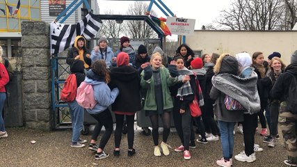 Manifestation de lycéens