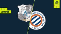 Résumé Amiens SC Montpellier Herault SC (1-2)2018-19