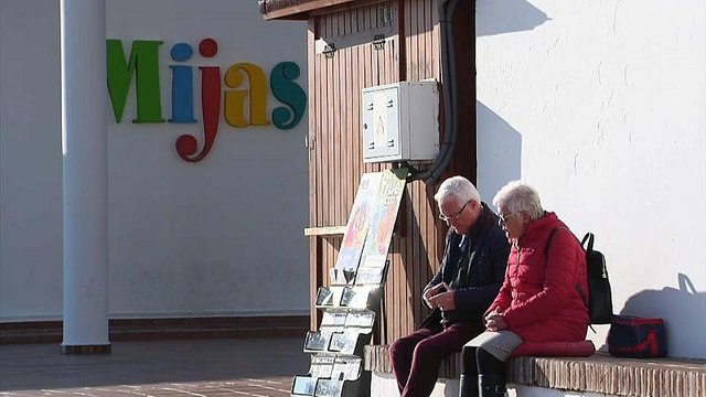 Dunkle Wolken über dem britischen Rentnerparadies
