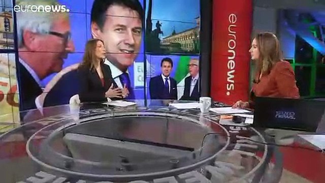 Italy's Conte promises to reduce deficit target to avoid EU sanctions