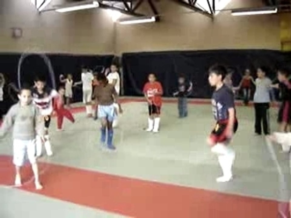 entrainement saison 05/06 muaythai  villefontaine