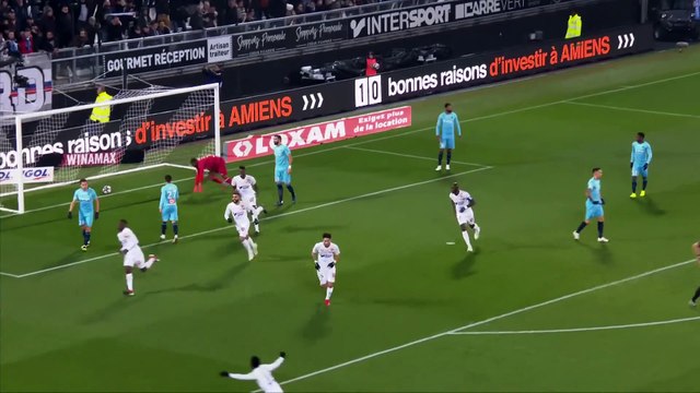 But de Bakaye Dibassy-Amiens SC-Olympique de Marseille (1-3) 2018/19