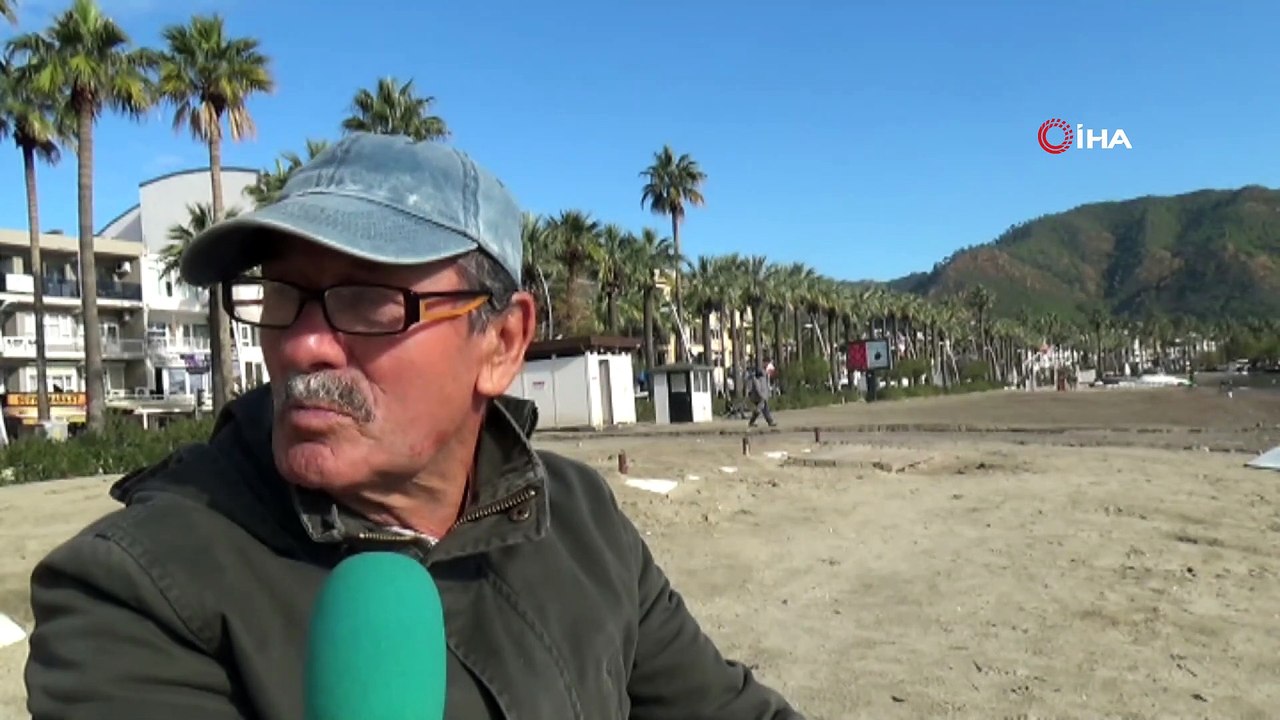 - Marmaris’te denizin çekilmesi deprem endişesine neden oldu