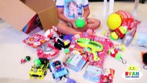 Ryan finds Secret Treasure Chest with Surprise Toys in swimming pool !!!