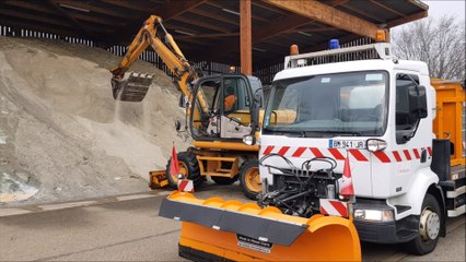 Déneigement dans l'agglo mulhousienne: "calme et sérénité!"