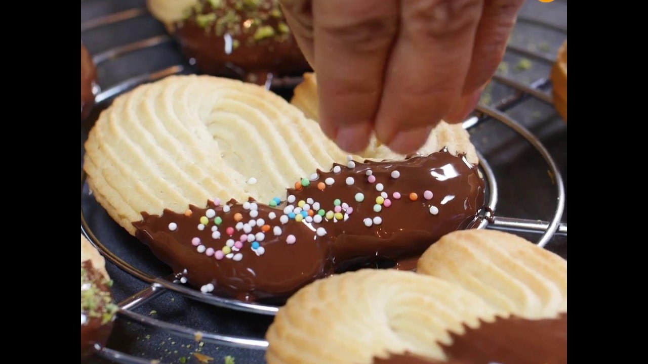 Recette de sablés viennois ou Spritz au chocolat - 750g