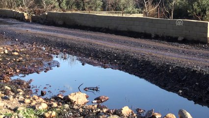 Petrol boru hattına yıldırım düşmesi - GAZİANTEP