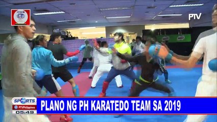 Plano ng PH karatedo team sa 2019