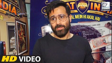 Emraan Hashmi's Interview For Cheat India Movie