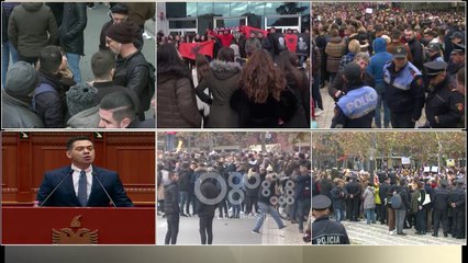 Ora News - Robert Aliaj sërish krah studentëve, fton qytetarët t'i bashkohen