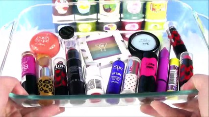 Mixing MAKEUP & LIPSTICK into SLIME! Satisfying SLIME SMOOTHIE Video