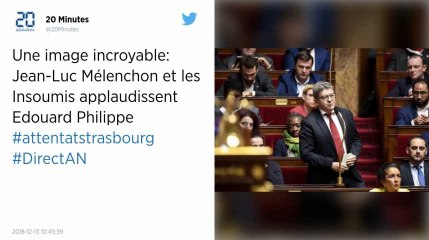 Motion de censure. Quand les Insoumis applaudissent Édouard Philippe