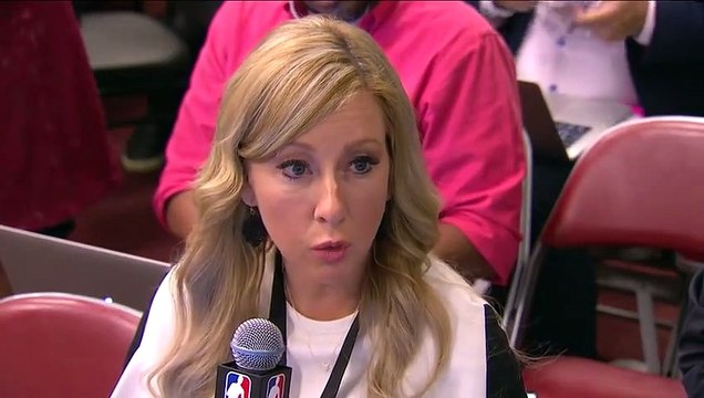 James Harden Postgame conference Warriors vs Rockets Game 7 May 28, 2018 NBA Playoffs