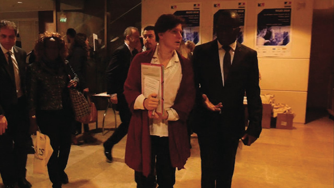 sport: ministre des sports ivoirien rencontre le ministre français des sport,  rijs de paris