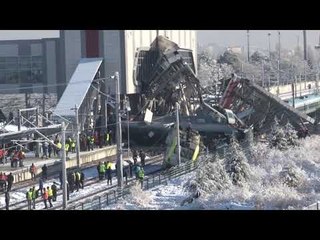 Treni përplaset me lokomotivën në Turqi - Top Channel Albania - News - Lajme