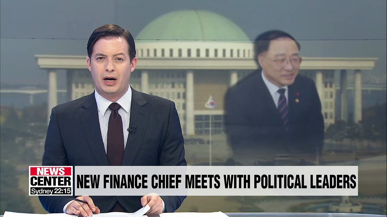 Finance minister discusses economic policies with party leaders