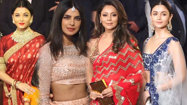 Isha Ambani Wedding : Best Dressed Celebs At Wedding | Filmibeat Telugu