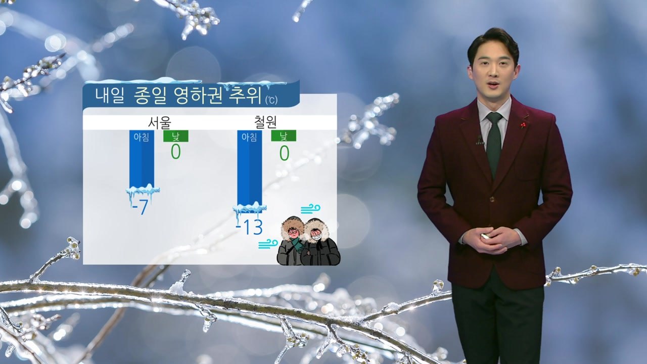 [날씨] 곳곳 '한파특보'...금요일 종일 영하권 추위 / YTN