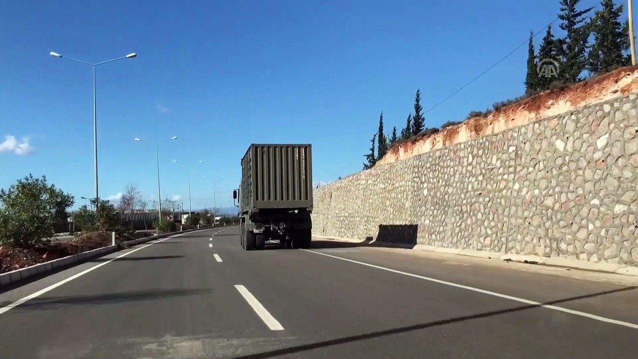 Suriye sınırına askeri sevkiyat - HATAY