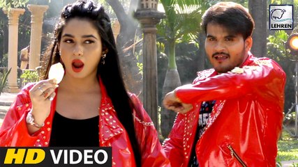 Kallu और Ritu Singh के नए रोमैंटिक गाने की शूटिंग वीडियो