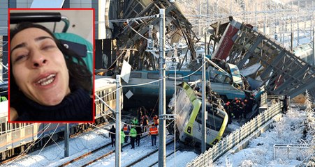 Ankara'daki Tren Kazasından Yaralı Kurtulan Vatandaş Dehşet Anlarını Anlattı