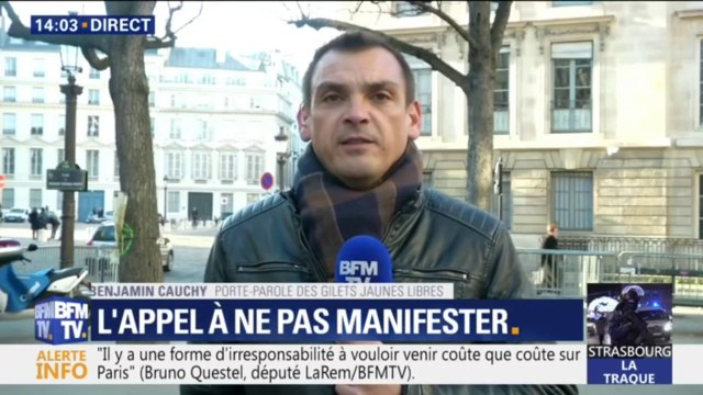 Benjamin Cauchy, des Gilets jaunes libres , estime que le temps du dialogue est clairement venu