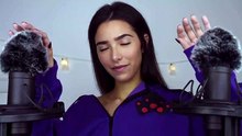 ASMR-Scratching Your Fluffy Ears! Trying Different Mic Covers