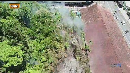 Incêndio, em Blumenau, é controlado pelos bombeiros ( 720 X 1280 )