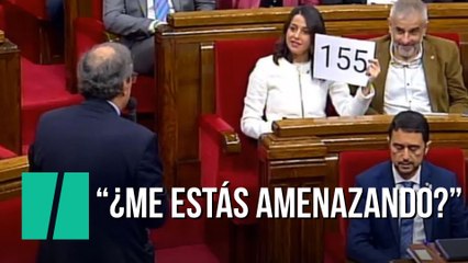 El rifirrafe entre Arrimadas y Torra por los planes de los CDR