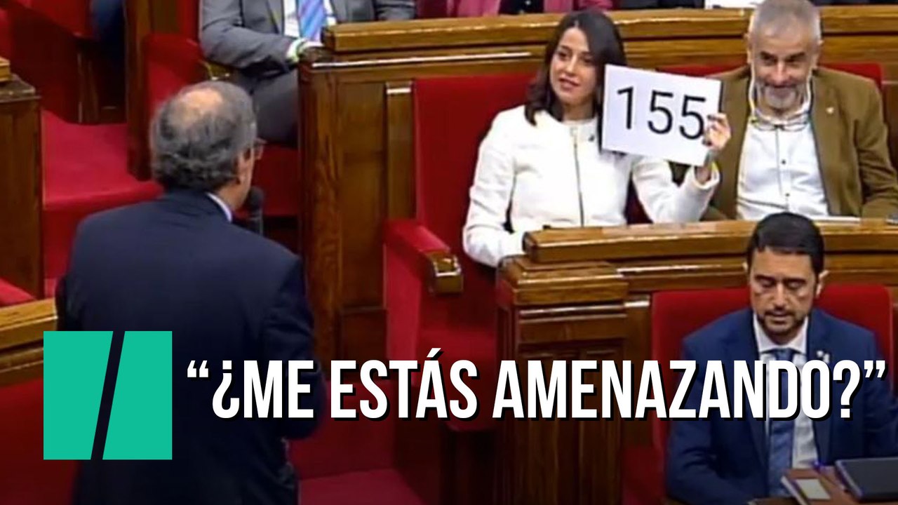 El rifirrafe entre Arrimadas y Torra por los planes de los CDR