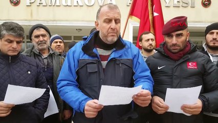 Sakarya'da toplanan bir grup kamyoncu Fatih Portakal'dan şikâyetçi oldu