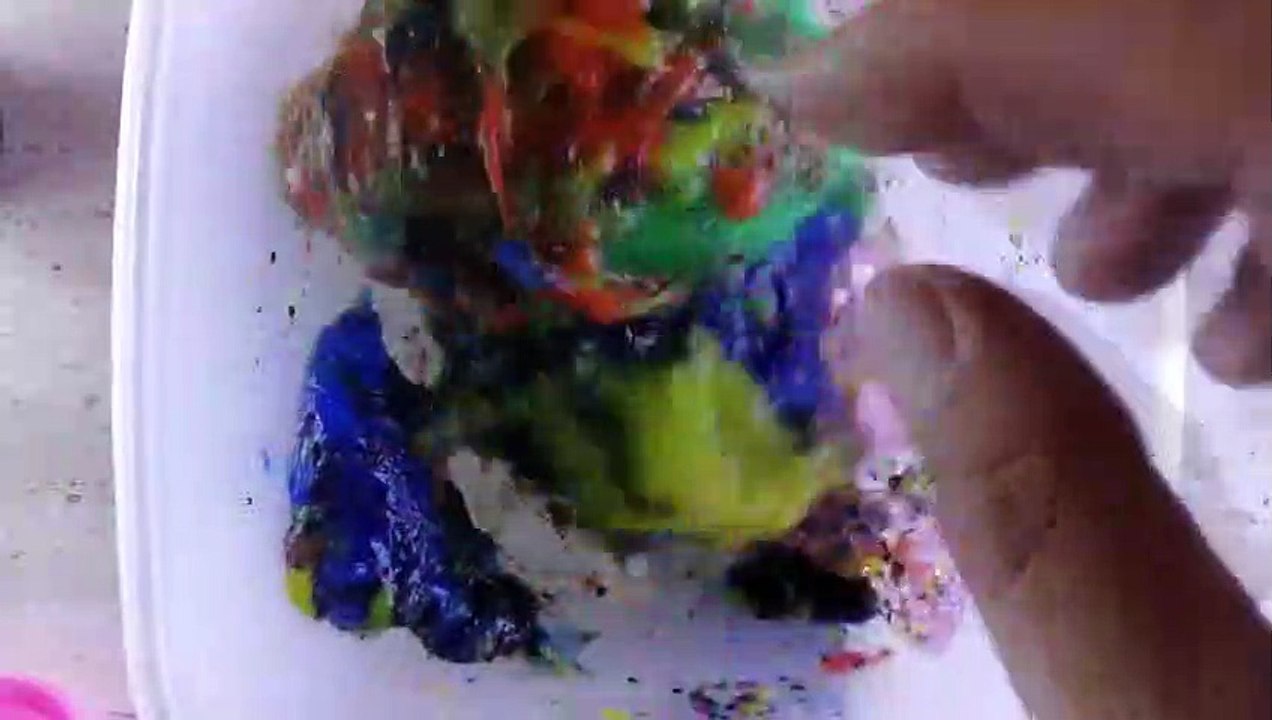 Slime Mixer - Mixing store-bought slime and putty , into slime ingredients