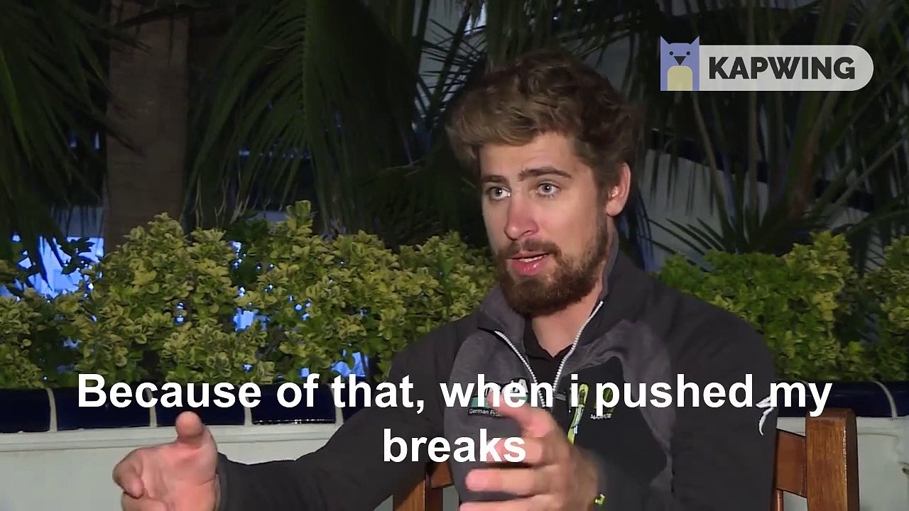 Sagan fall interview
