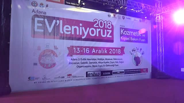 Adana'da Ev'leniyoruz, Kozmetik ve Kişisel Bakım Fuarı Açıldı