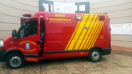 Adolescente fica ferido em Colégio após sofrer queda