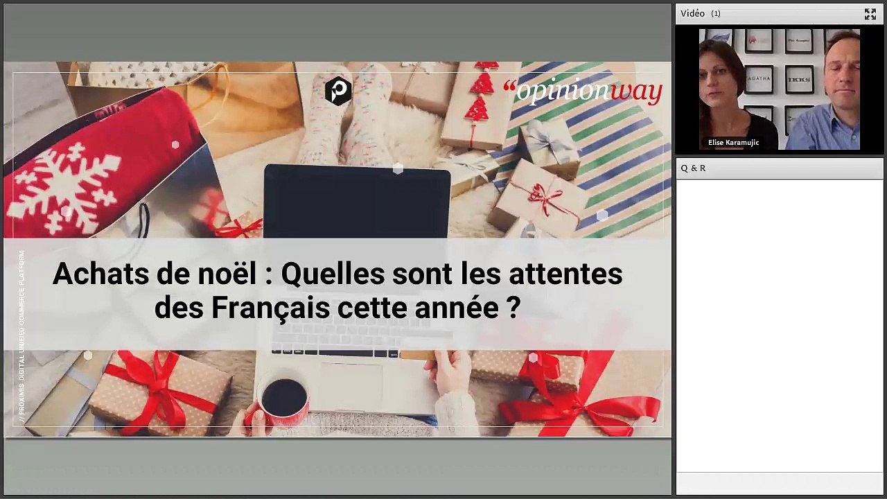 [Webinar] Achats de noël, quelles sont les attentes des français cette année - Proximis