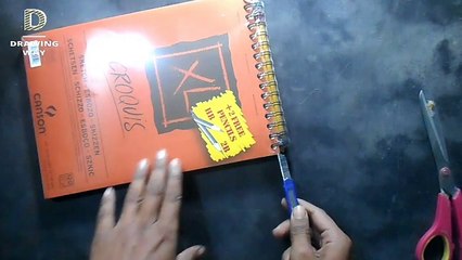 Cancon XL Croquis 90 GSM A4 Album of 120 Fine Grain Sheets Unboxing (339 )
