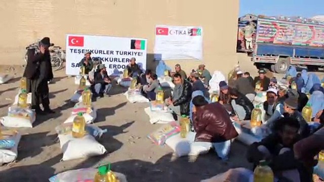 TİKA'dan Afganistan'daki savaş mağduru ailelere yardım - KABİL