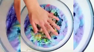 Iceberg Slime-Satisfying Slime ASMR Video
