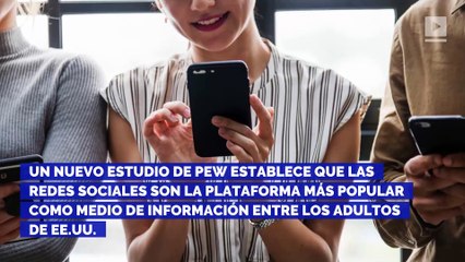 Las redes sociales superan a los periódicos como medio de información