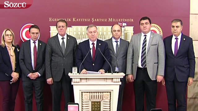 Ankara-Konya Tren Kazası TBMM Basın Açıklaması