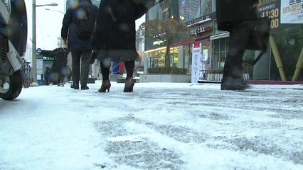 [날씨] 오늘 기습 강추위...출근길 빙판 조심하세요 / YTN