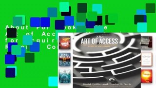 About For Books  The Art of Access: Strategies for Acquiring Public Records Complete