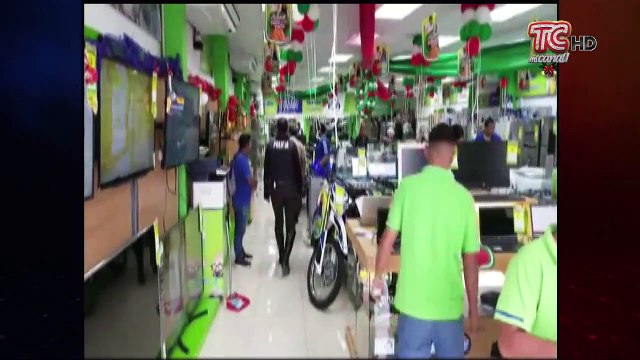 Ladrones se llevaron celulares de un local comercial de Milagro