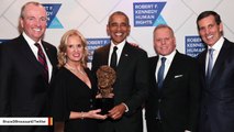 Obama Receives Robert F. Kennedy Human Rights Award