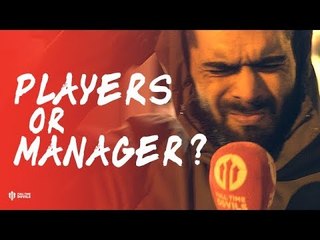 PLAYERS OR MANAGER? Valencia 2-1 Manchester United